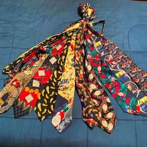 9 vintage Tabasco ties